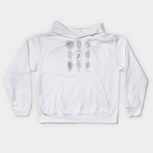 Monstera genus Kids Hoodie